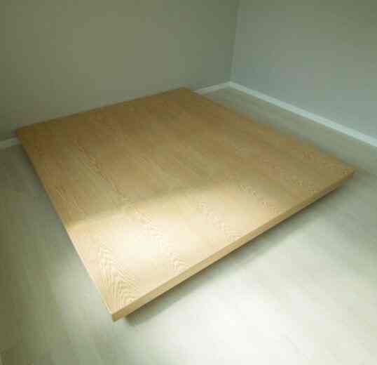 アッシュ ヘッドレスベッドフレーム ロータイプ［8サイズ］