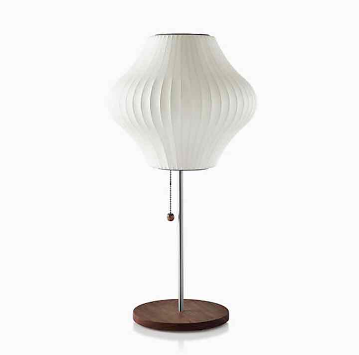 Nelson Cigar Lotus Table Lamp