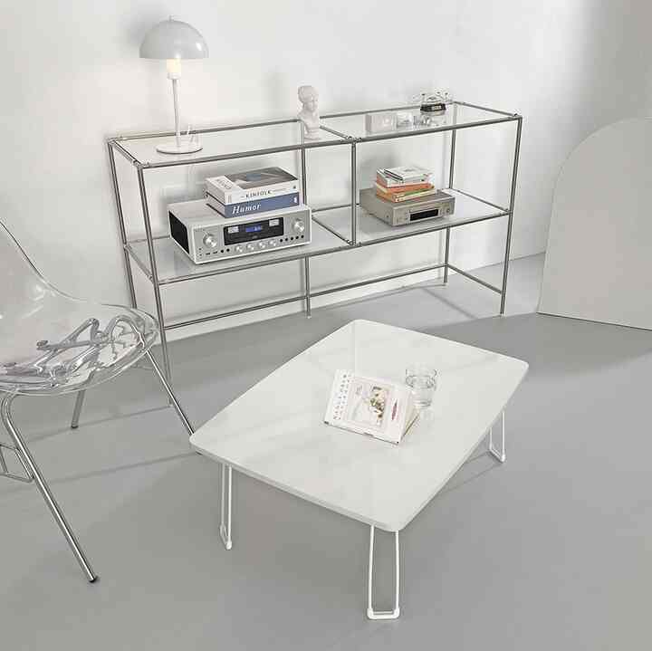 スクエア LPM 折りたたみ式 テーブル［2色］