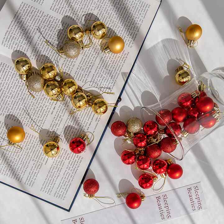 クリスマスツリー カラーボール オーナメント［2色］