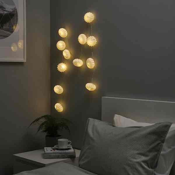 STRÅLA ストローラ LEDライトチェーン 全12球