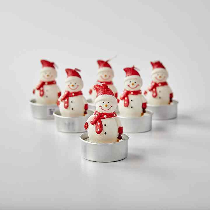 Snowman 6P ティーライトキャンドル
