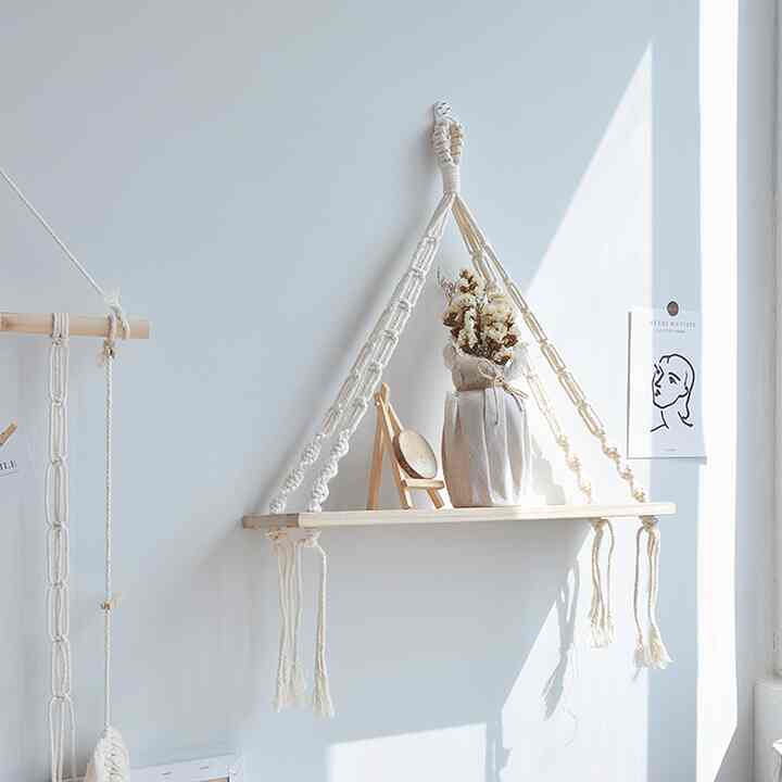 マクラメ編み ウッド