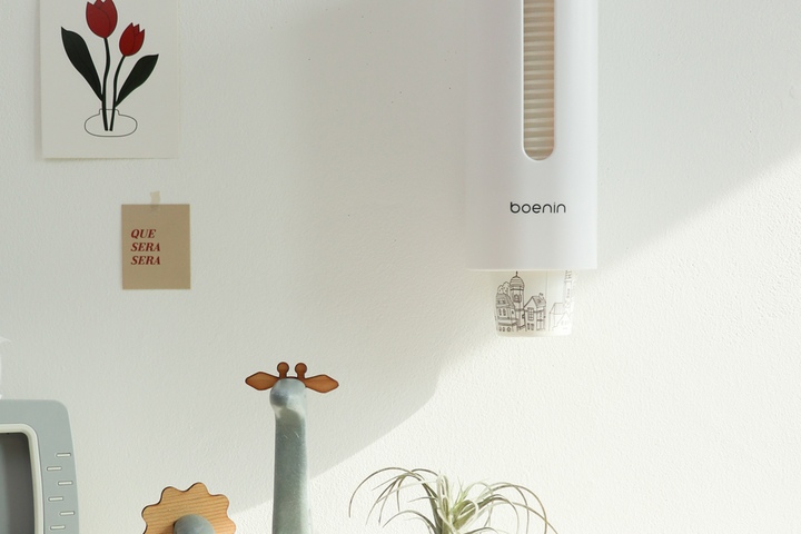 모던앳 미니멀 화이트 접착식 1구 종이컵 디스펜서 홀더