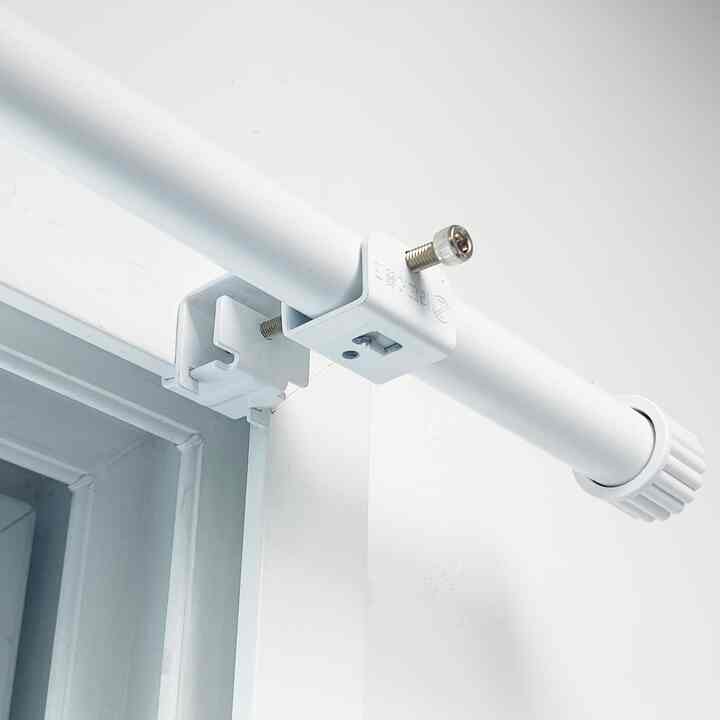 釘なし カーテン＆ブラインドレール バージョン1[2色]