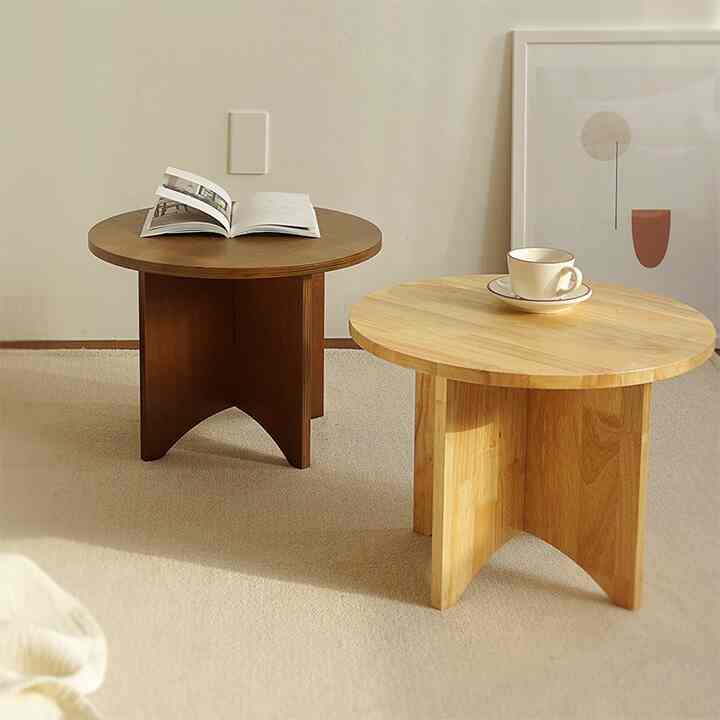 ウッド サイドテーブル［2色］