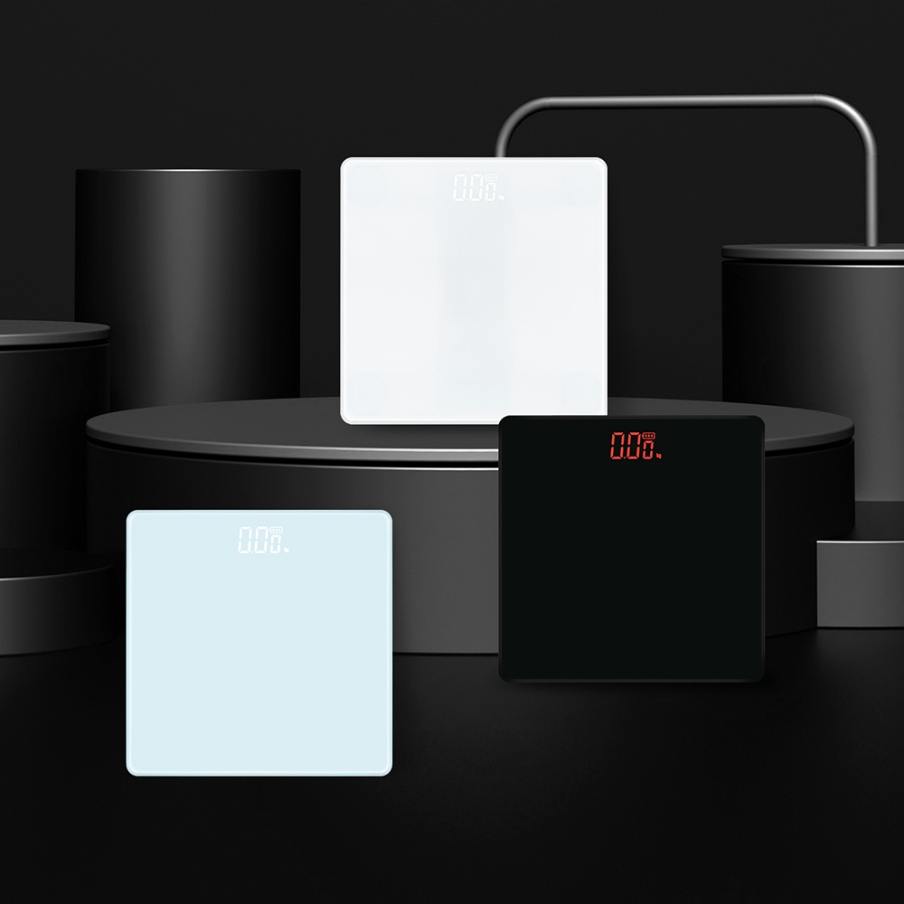노바리빙 디지털 LED 모던 미니 체중계, 3colors