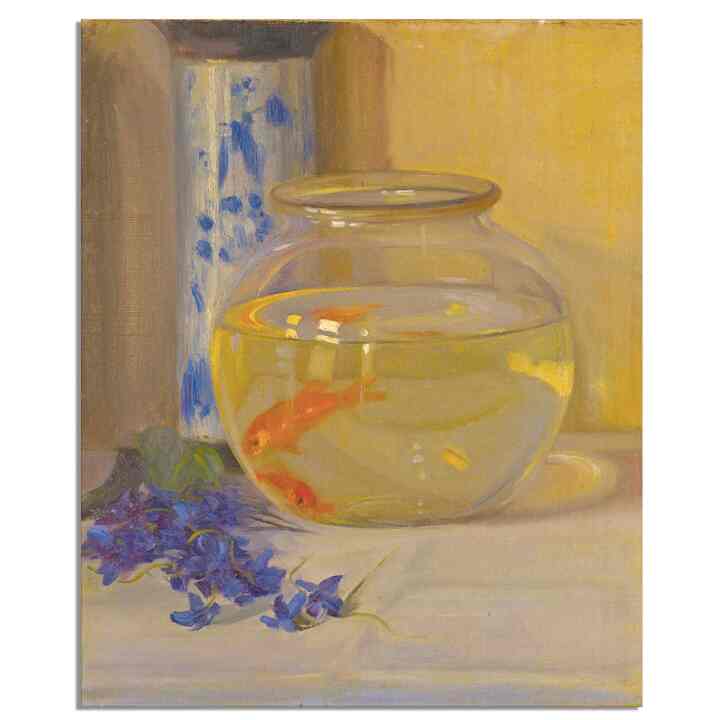 【Margaret Preston】The fish bowl キャンバスアート［5サイズ］