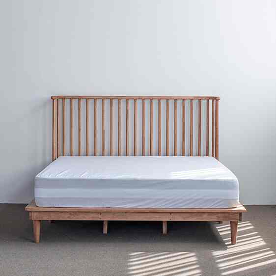 HEATHER B型 ウッドベッドフレーム［4サイズ］