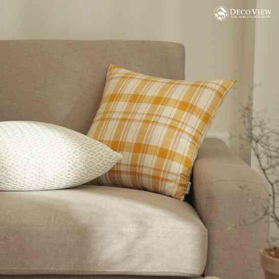 Checkered Comfort クッションカバー