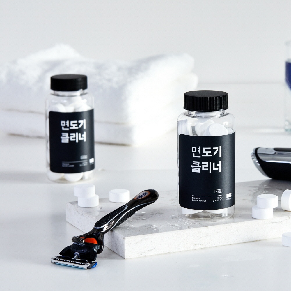 만듬 면도기 면도날 클리너 (세척 용기 제공)