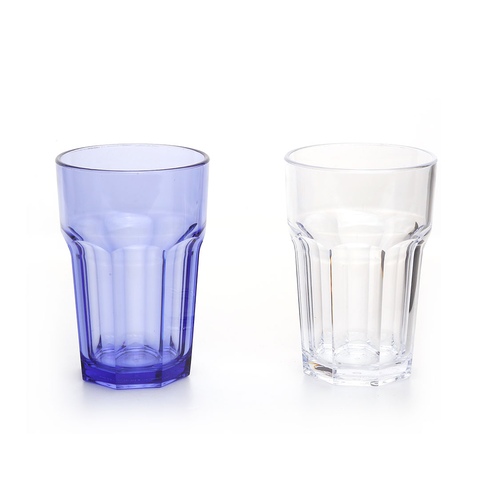 유리컵·물컵 > 플라스틱 물컵 PC 음료수컵_8각컵 420ml 2colors | 오늘의집 쇼핑