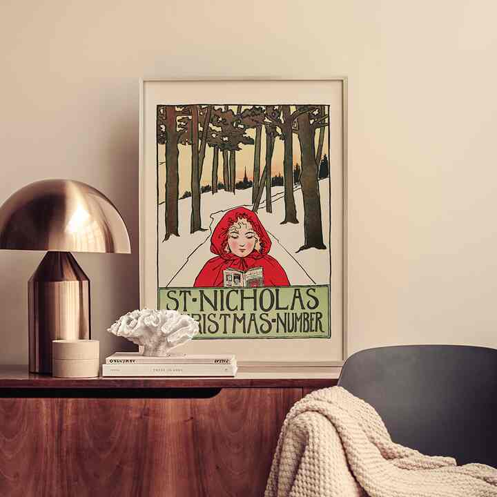 Vintage Christmas Poster