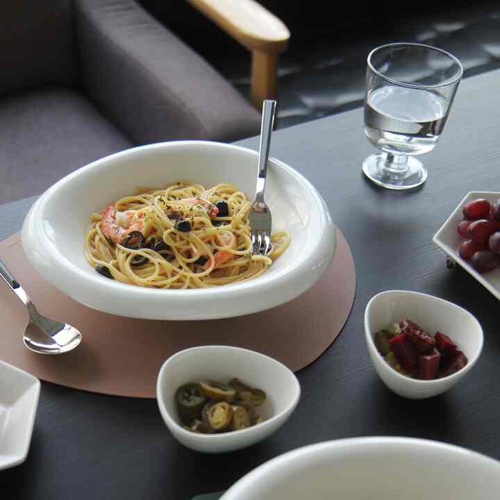 Pebble 4-Piece Pasta & Ramekin Bowl Set