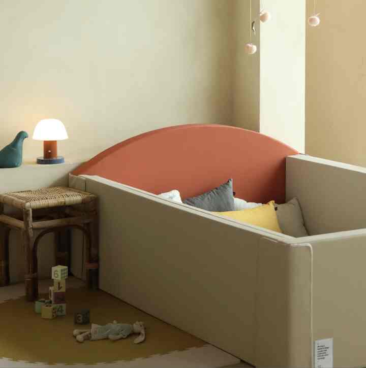 ベビー バンパー ベッド 185x140x50cm［2色］