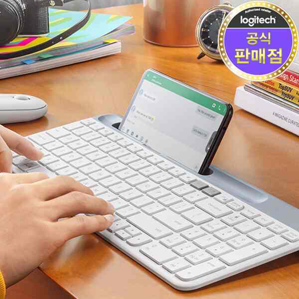 K580スリム マルチデバイス ワイヤレスキーボード［3色］