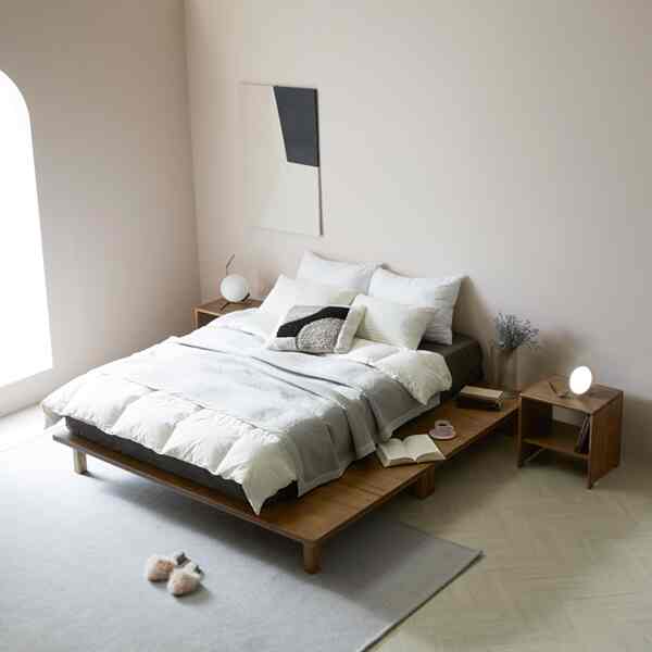 Aily ステージベッド ヘッドボードなし［4サイズ］