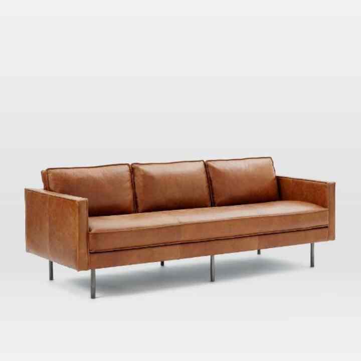 Axel Leather Sofa