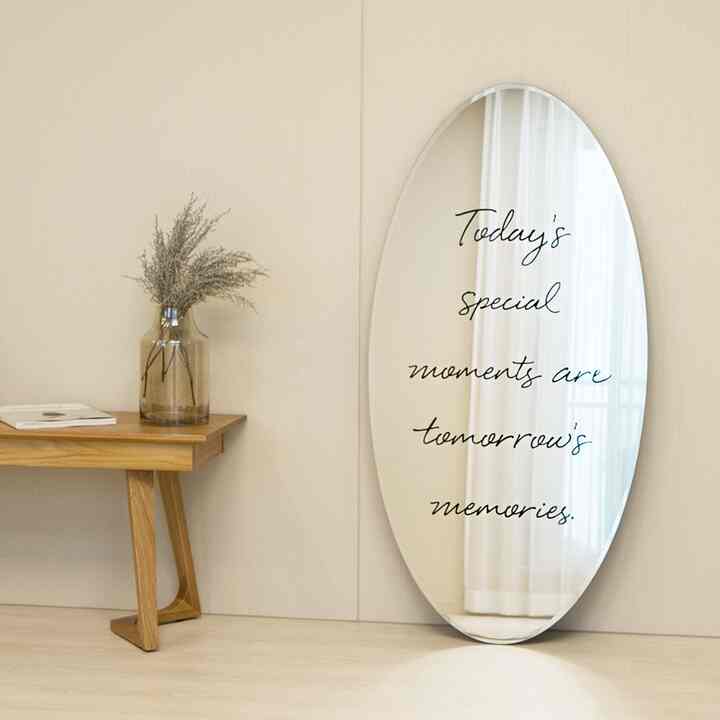 Lettering eclipse ミラー［2色・2サイズ］