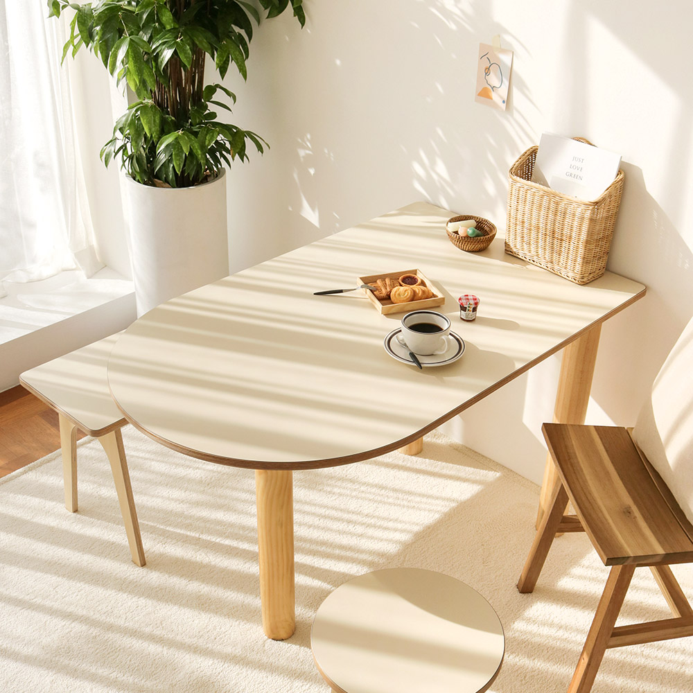 FORHOME RIA 半楕円形 ダイニングテーブル | ダイニングテーブル