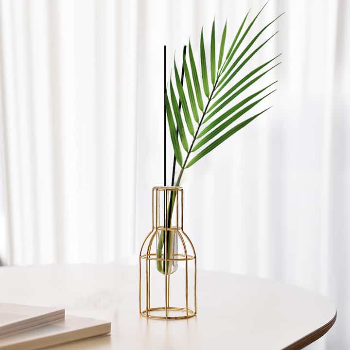 Wire Bottle フラワーベース＆造花セット［9種・4サイズ］