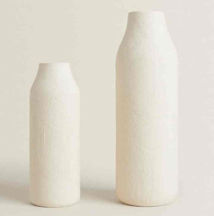 テクスチャー セラミック フラワーベース