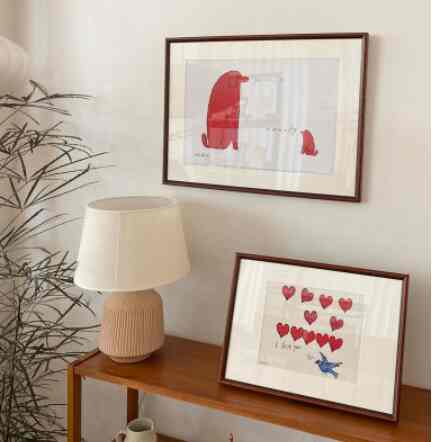 I Love You So,1958 額付絵画アートポスター