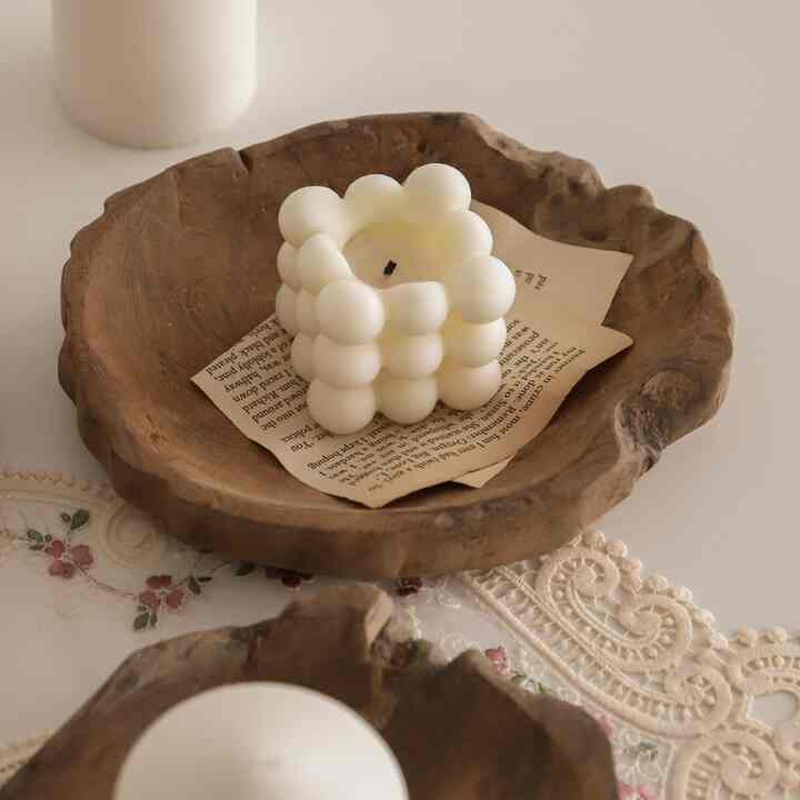 Teak wood シュクイボウル