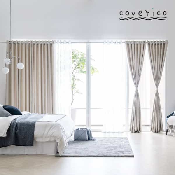 ソフト 遮光カーテン［10色・2サイズ］