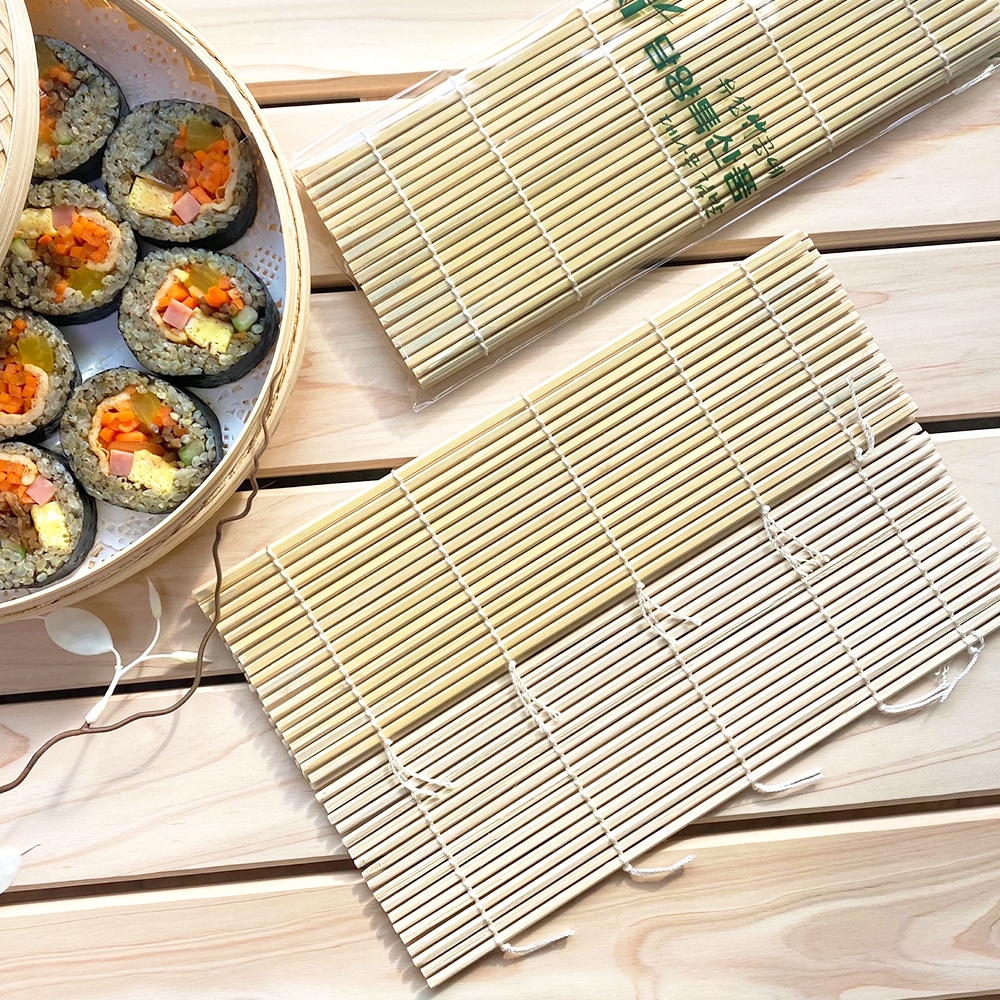 더담고 담양 국산 겉대 대나무 김발 1P ( 김밥틀 김발말이 김밥집 도시락 만들기 플리이팅 )