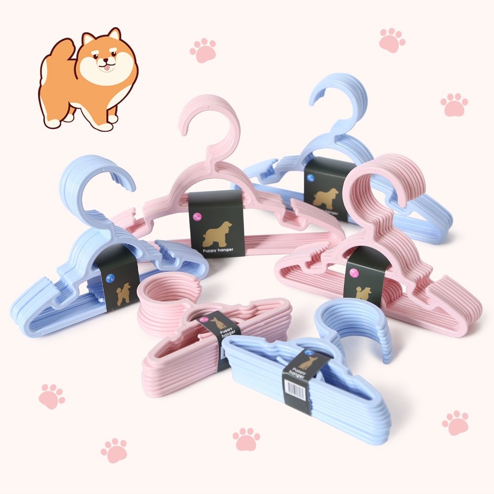 오늘의집 플라팜 잘나가개 강아지옷걸이 10P 강아지행거 3size / 확장형 옷걸이 4P