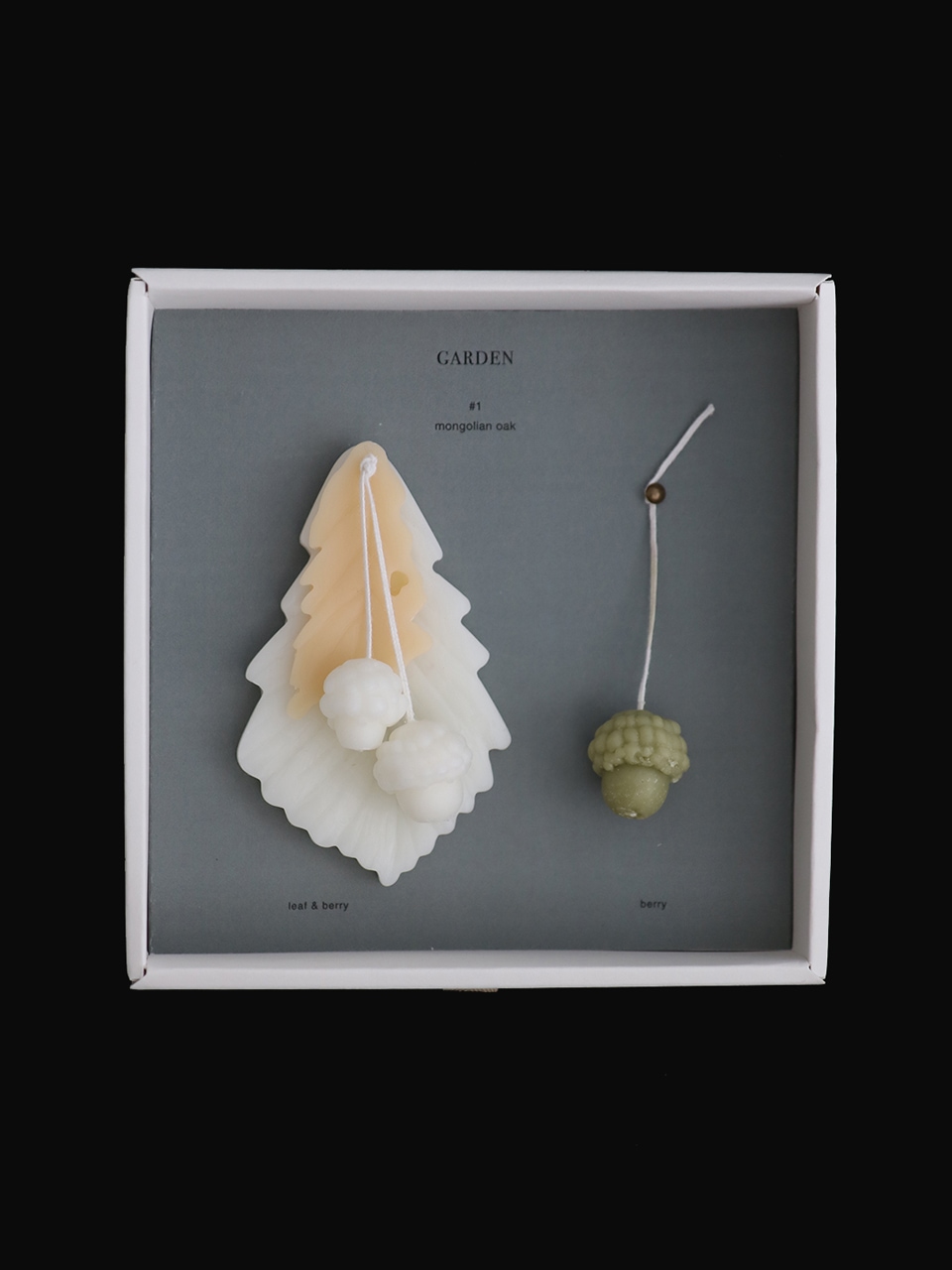 얼그레이 wax tablet & candle _ 신갈나무(Mongolian oak)