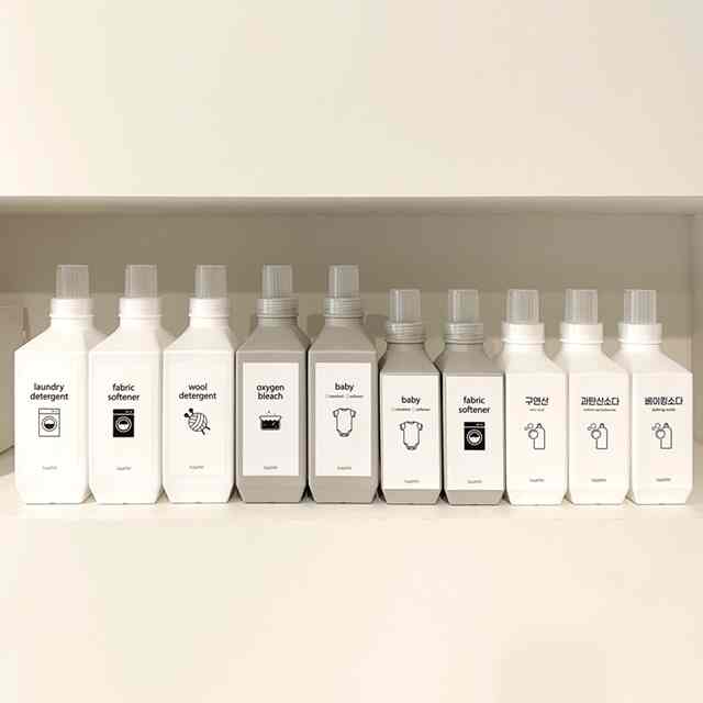 洗濯洗剤 ポリ 詰め替え容器［2色・2サイズ］