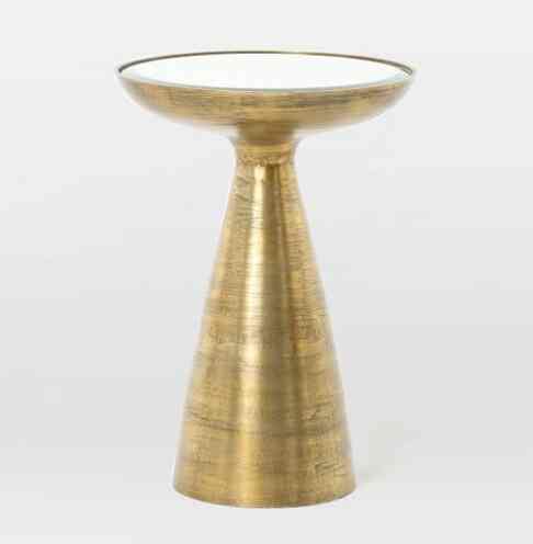 Gilded Brass Side Table (3 colors)