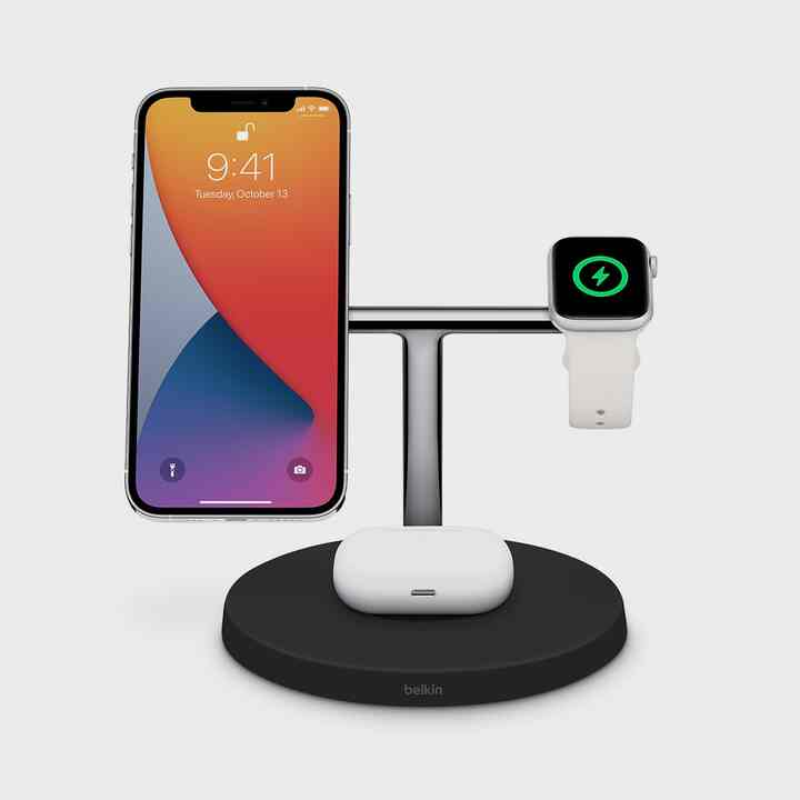 BoostCharge Pro MagSafe 3-in-1磁気ワイヤレス充電器［2色］