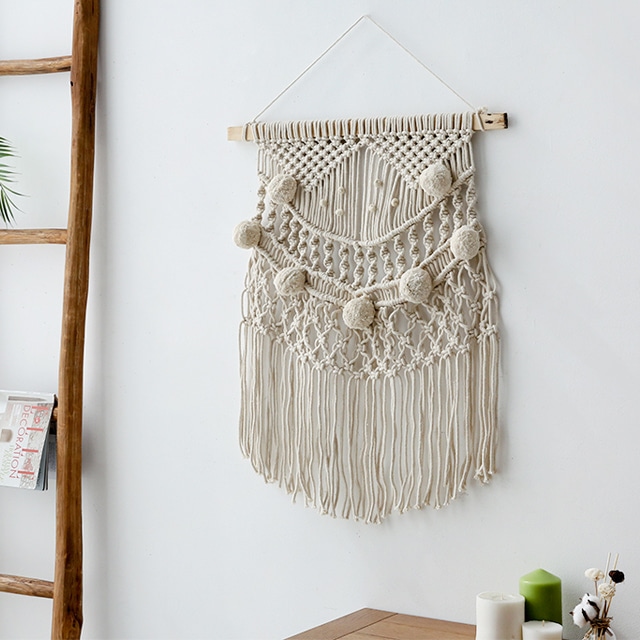 마켓비 HADLEY 마크라메 월행잉 50x80