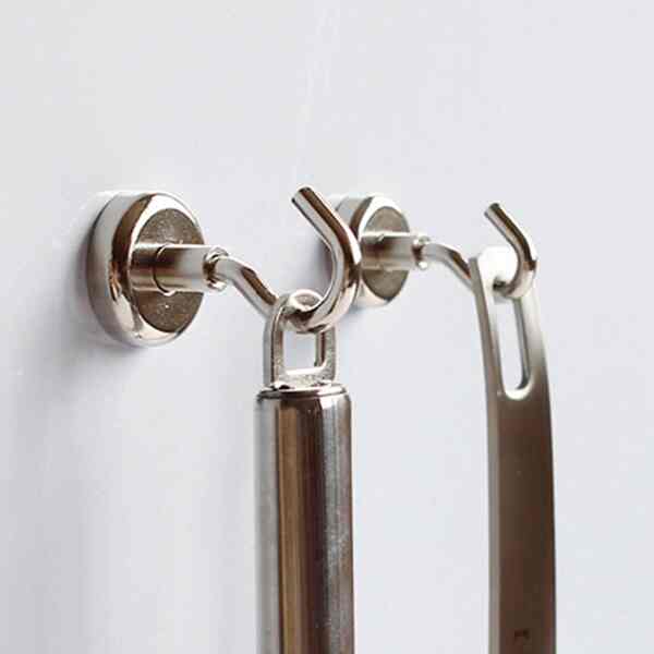 強力接着マグネットフック 5個入［2サイズ］