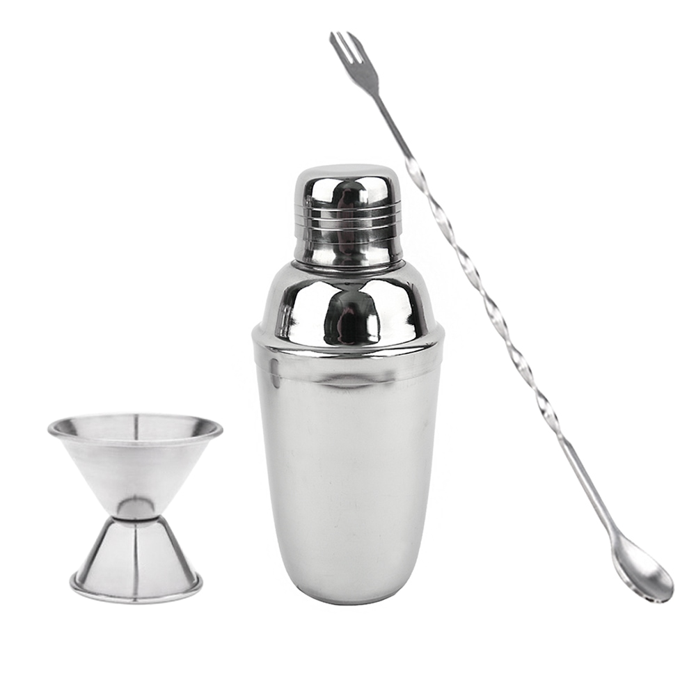 벨르디자인 스텐 칵테일 쉐이커 700ml (쉐이커+지거+바스푼 세트)