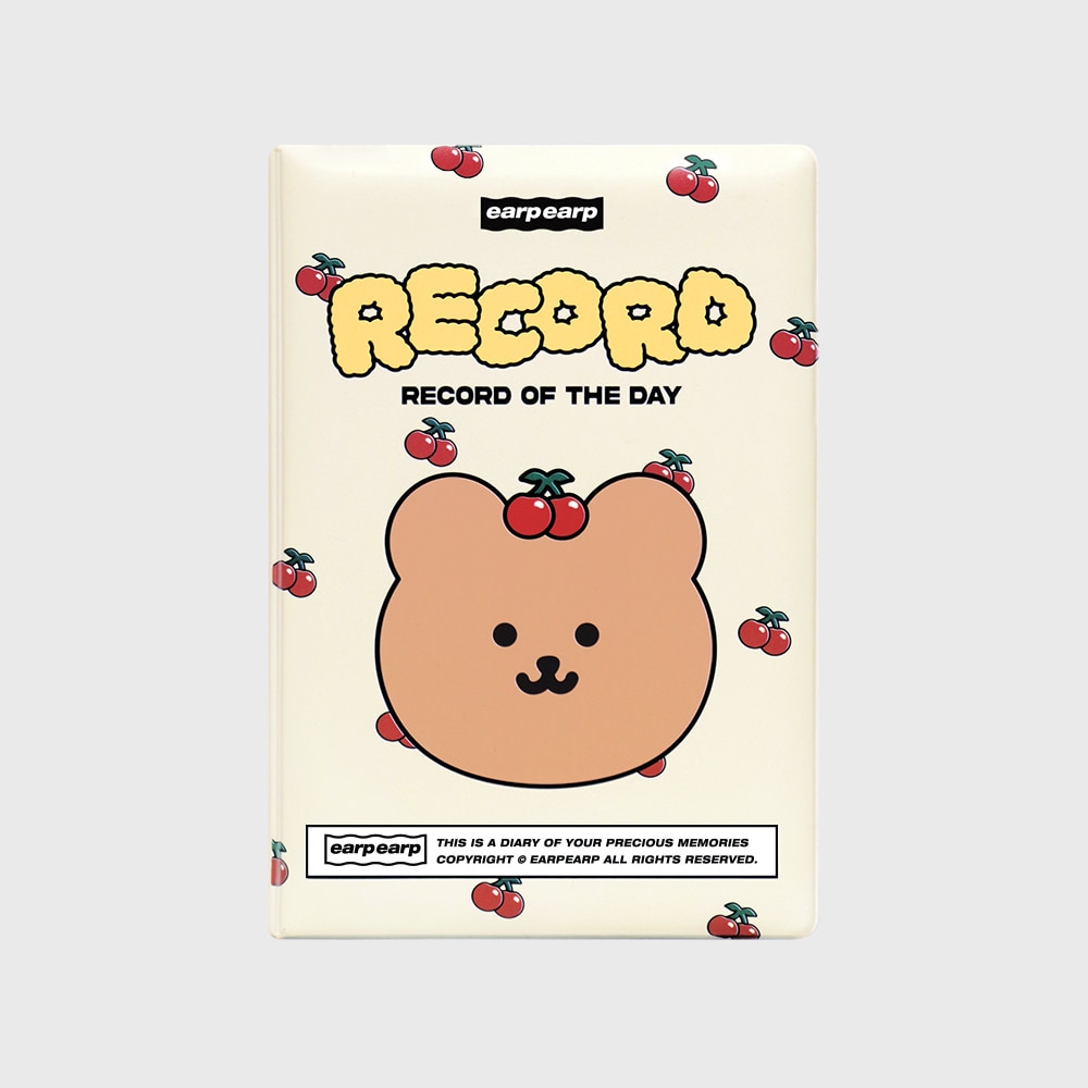 Cherry covy-2colors(6hole diary) 가격 비교 어프어프 Cherry covy-2colors(6hole diary)