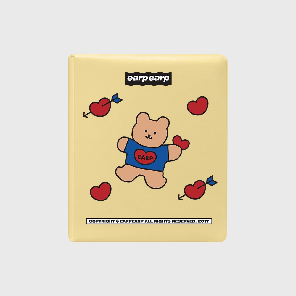 어프어프 Covy heart-2colors(3hole diary)