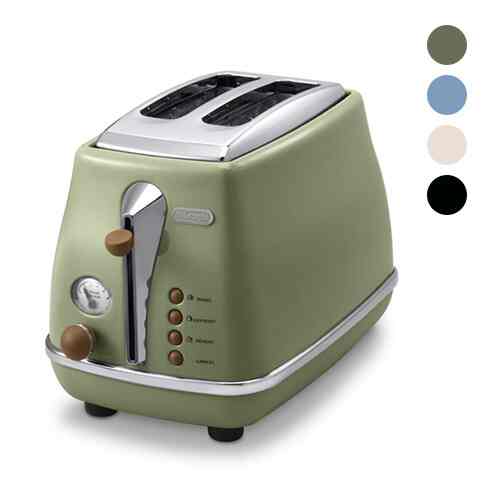 ポップアップトースター アイコナ・ヴィンテージ CTOV2003J-GR［3色］