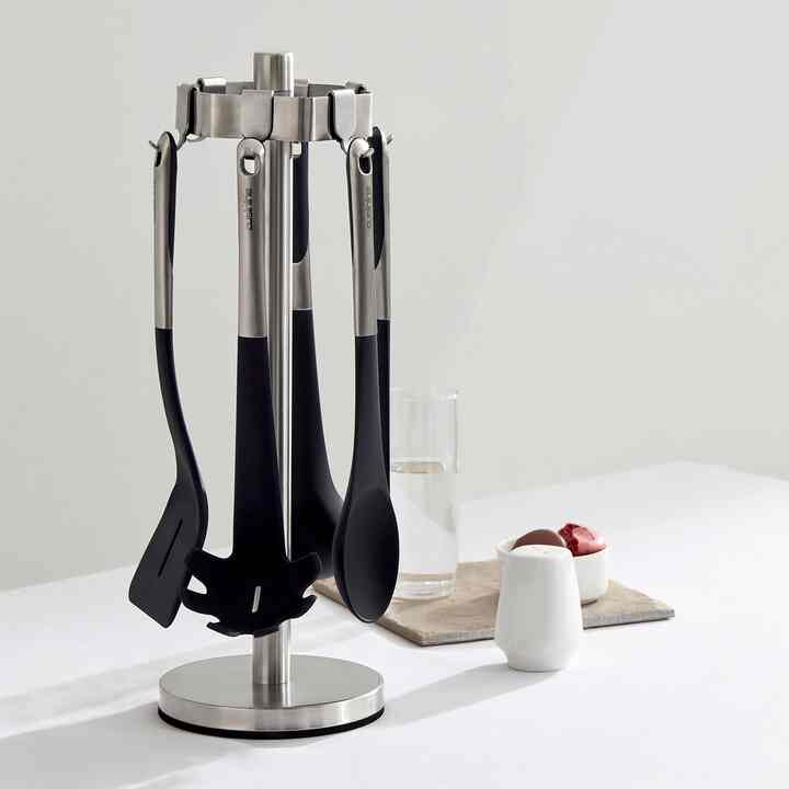 ステンレス304 回転式 調理ツールホルダー