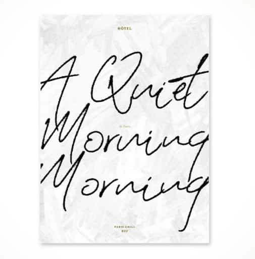 A Quiet Morning ポストカード