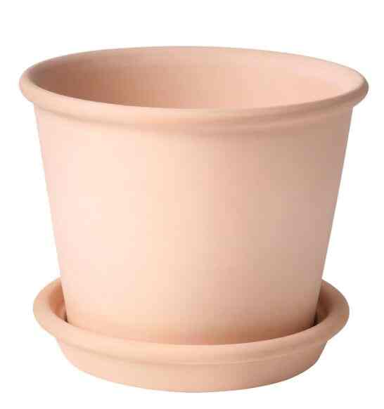 MUSKOTBLOMMA ムスコットブロマ 植木鉢 受け皿付き