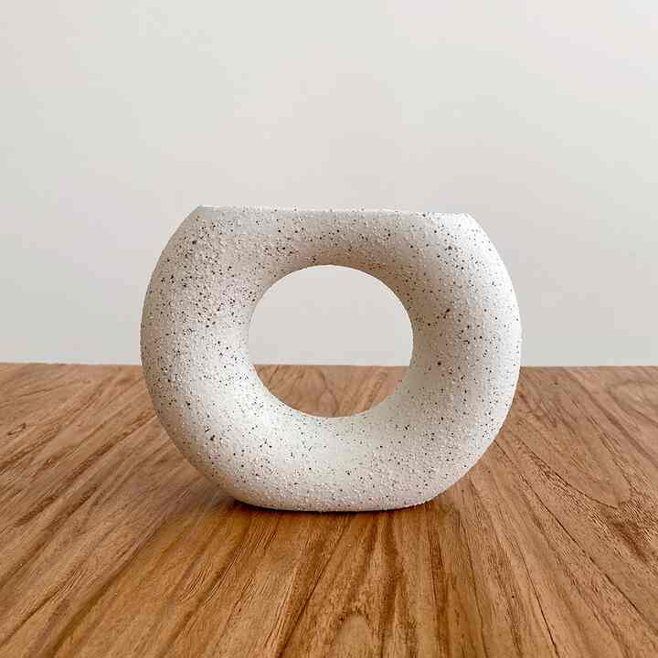 Mood Ceramic フラワーベース［2色］