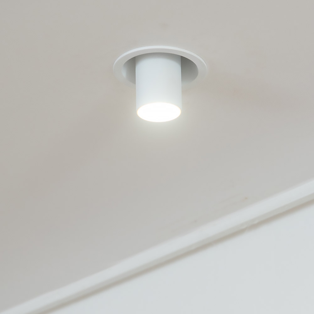 히트조명 LED COB 라토 실린더 매입기구 10W_2colors