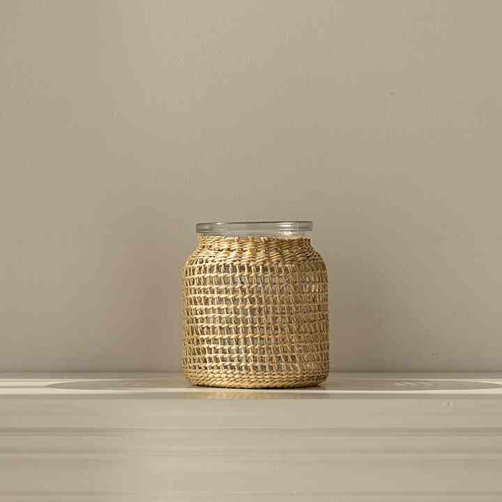 ラタン グラス フラワーベース Eタイプ