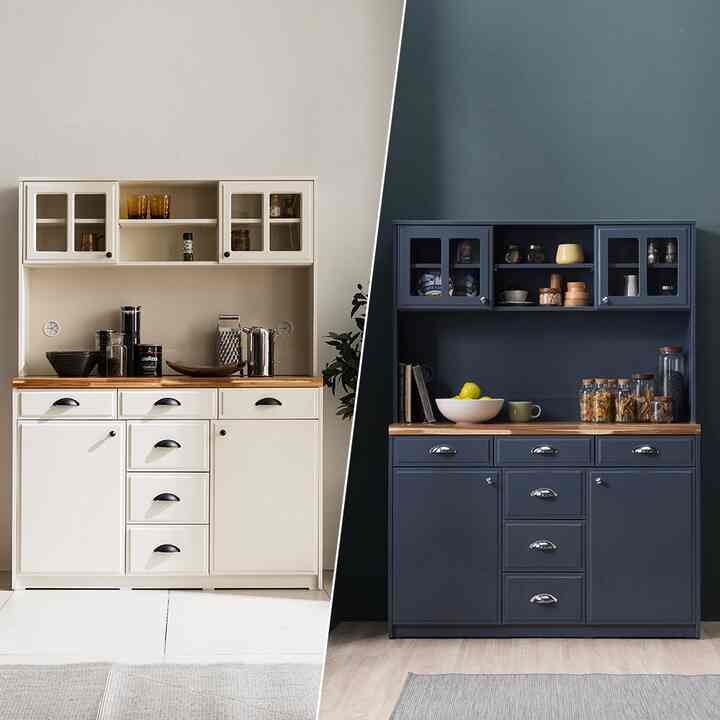 vins キッチン収納棚 A アイボリー