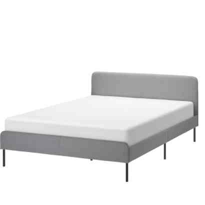 SLATTUM スラットゥム ファブリックベッドフレーム