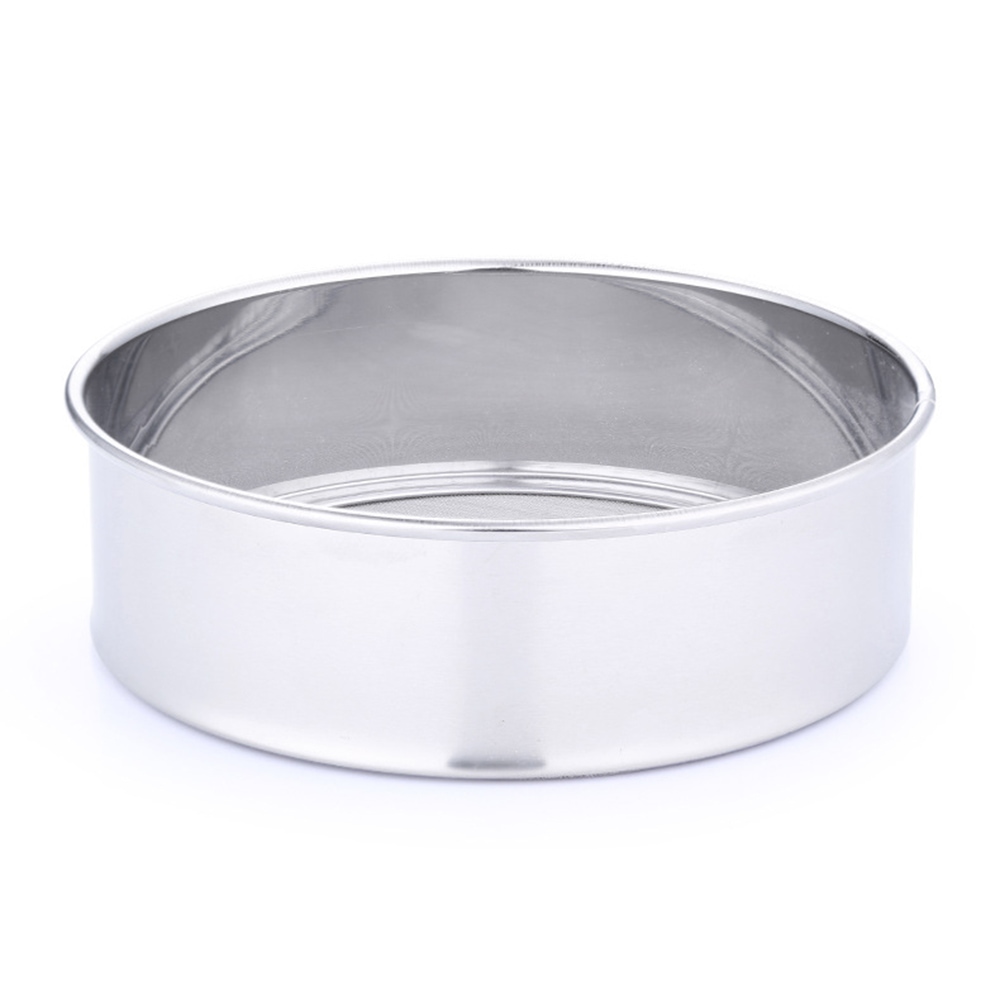 쿠킹스 스텐 채망 밀가루채(15cm) / 스텐 거름채